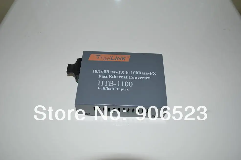 

Fiber Optic Cable Converter SC to Cat.5e RJ45 Duplex Multimode with Adapter