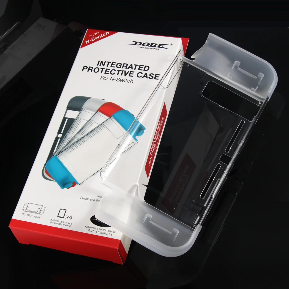 

For Nintendo Switch Integrated Protective Case Game Protective Case Accessories, Game Screen Protector Kit