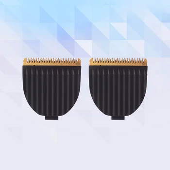 

2 pcs Hair Clipper Blade Hair Trimmer's Head Stainless Steel Knife Suit for Kemei KM-605 and KAIRUI HC-001 Washable Cutter