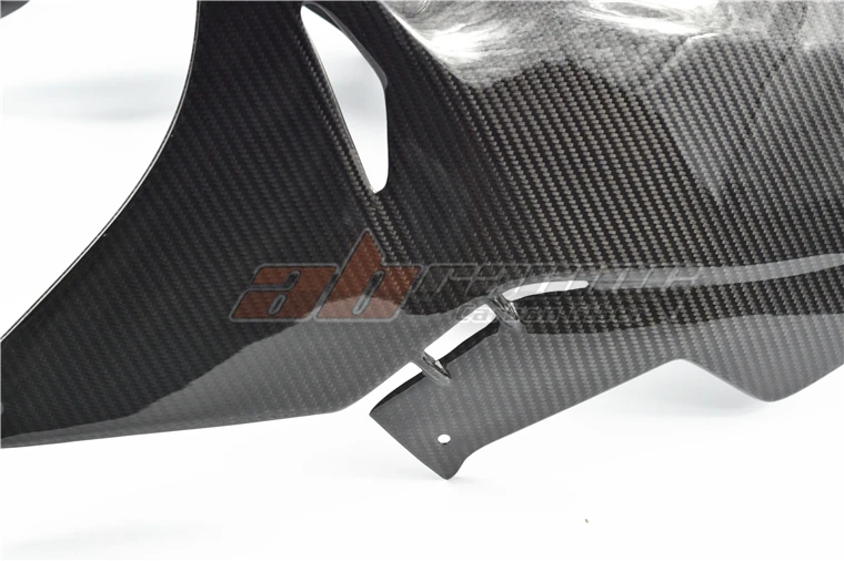 Панели живота нижние боковые панели Обтекатели живота для BMW S1000RR гонки полный углеродного волокна саржа