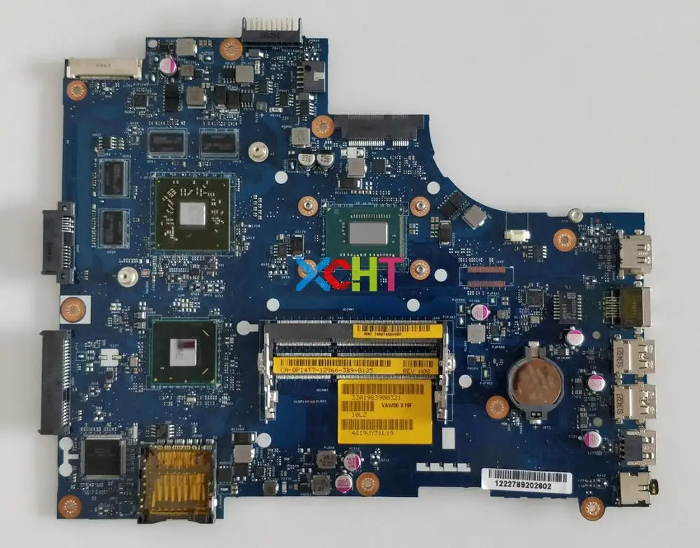 

for Dell Inspiron 15R 3521 5521 CN-0P14T7 0P14T7 P14T7 VAW01 LA-9101P HD8730 SR0XL I5-3337U Laptop Motherboard Mainboard Tested
