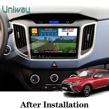 AIX251060 uniway IPS 2G+16G android 6.0 car dvd for Hyundai creta ix25 2014 2015 2016 2 din car radio player gps navigation
