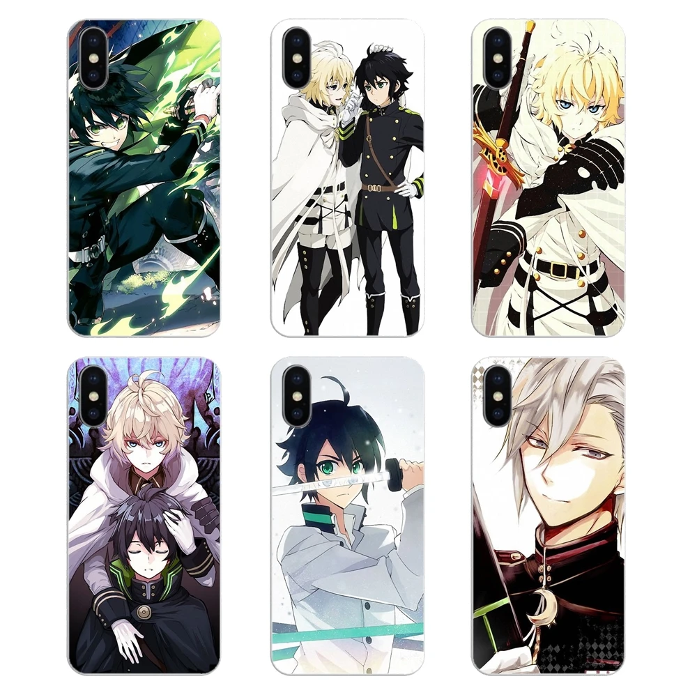 

Anime Owari no Seraph Of The End For LG G7 Q6 Q7 Q8 Q9 V30 X Power 2 3 For OnePlus 3T 5T 6T Soft Transparent Shell Covers