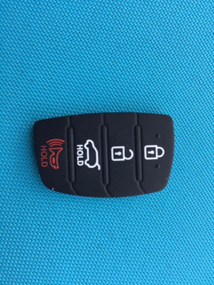 3 3 + 1 2 + 1 Buttons Replacement Rubber Key Pad 1Pc for Hyundai Ix35 Mistra Santa Fe I40 I20 Flip Shell Case No Parts key case car key shell key shell