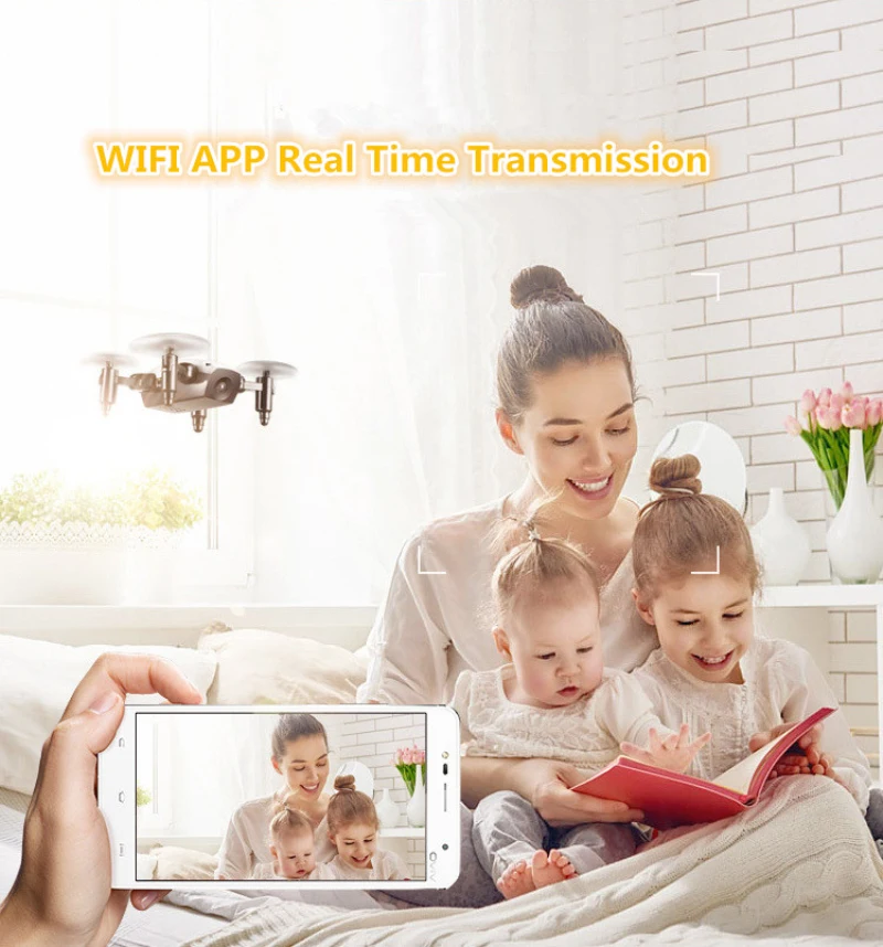 Graus de Rolamento Drone com Câmera Headless e 360 Mini Bonito Dobrável Quadcopter Atitude Hold Wifi Fpv hd vs Ky901 Jy018 rc 11 Helicópteros rc