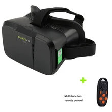 Virtual Reality 3D VR Glasses Google Cardboard VR BOX Helmet Headset for 4~6′ Smartphone + Remote Controller Xiaozhai BOBOVR Z2