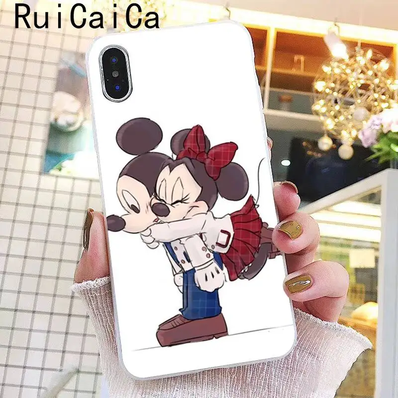 Kissing Lovers Mickey Minnie Mouse