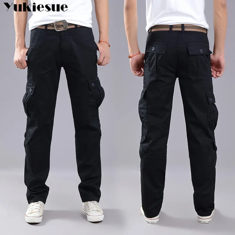 streetwearjoggers men's pants pantalones hombre hip hop Many Pockets working clothes cargo pants men mail trousers track pants