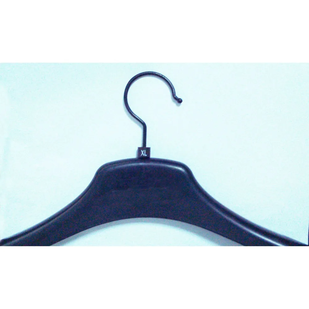 New Black Hanger Sizer Garment Markers "Xl"Plastic Size Marker Tags 100pcs