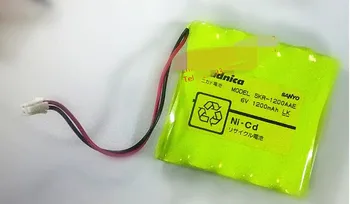 

1PCS Instrument battery 5KR-1200AAE 6V 1200mAh nickel cadmium battery