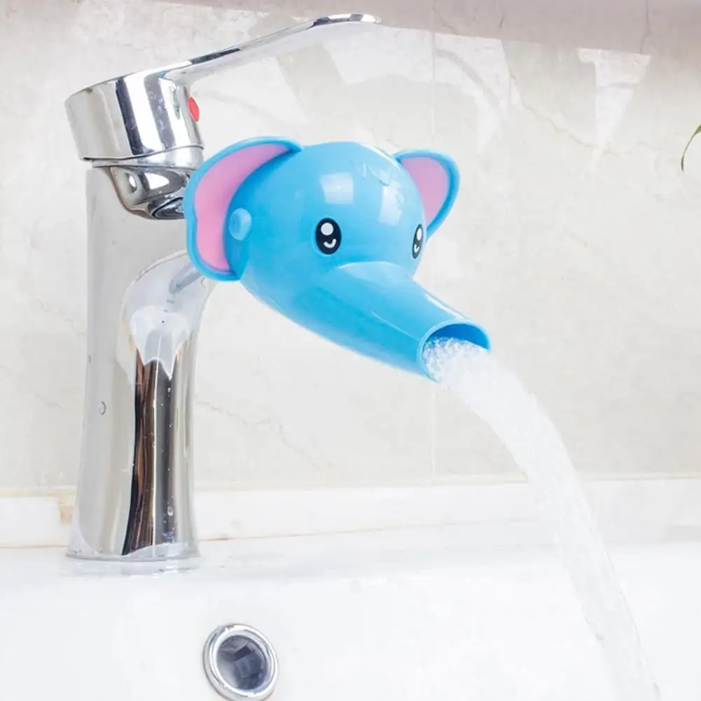 

Cute Animal Sink Tap Toddler Extender Wash for Kids Children Hand Washing Bathroom Kitchen Water Faucet Extension Freeshipping