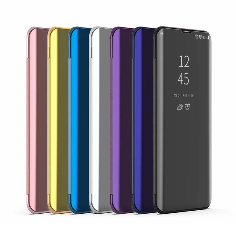 

Smart Mirror Case For Xiaomi Redmi 4A 4X 5 Plus 5A 6A S2 K20 Go Note 8 7 6 Pro 3 4 4X 5 5A For Xiaomi Mi A1 A2 5X 6X 8 SE Cover