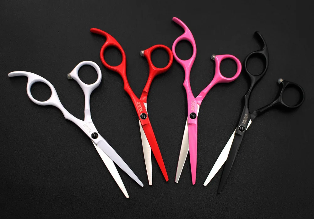 5,0 дюймовый Профессиональный парикмахерский набор ножниц для парикмахерских, японский, из нержавеющей стали режущая бритва sicssors