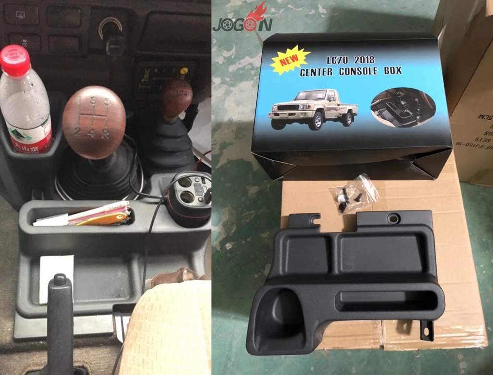 Автомобиль Центральной Консоли Подлокотник Коробка для Toyota Land Cruiser FJ70 FJ76 FJ77 FJ78 FJ79 LC76 LC79