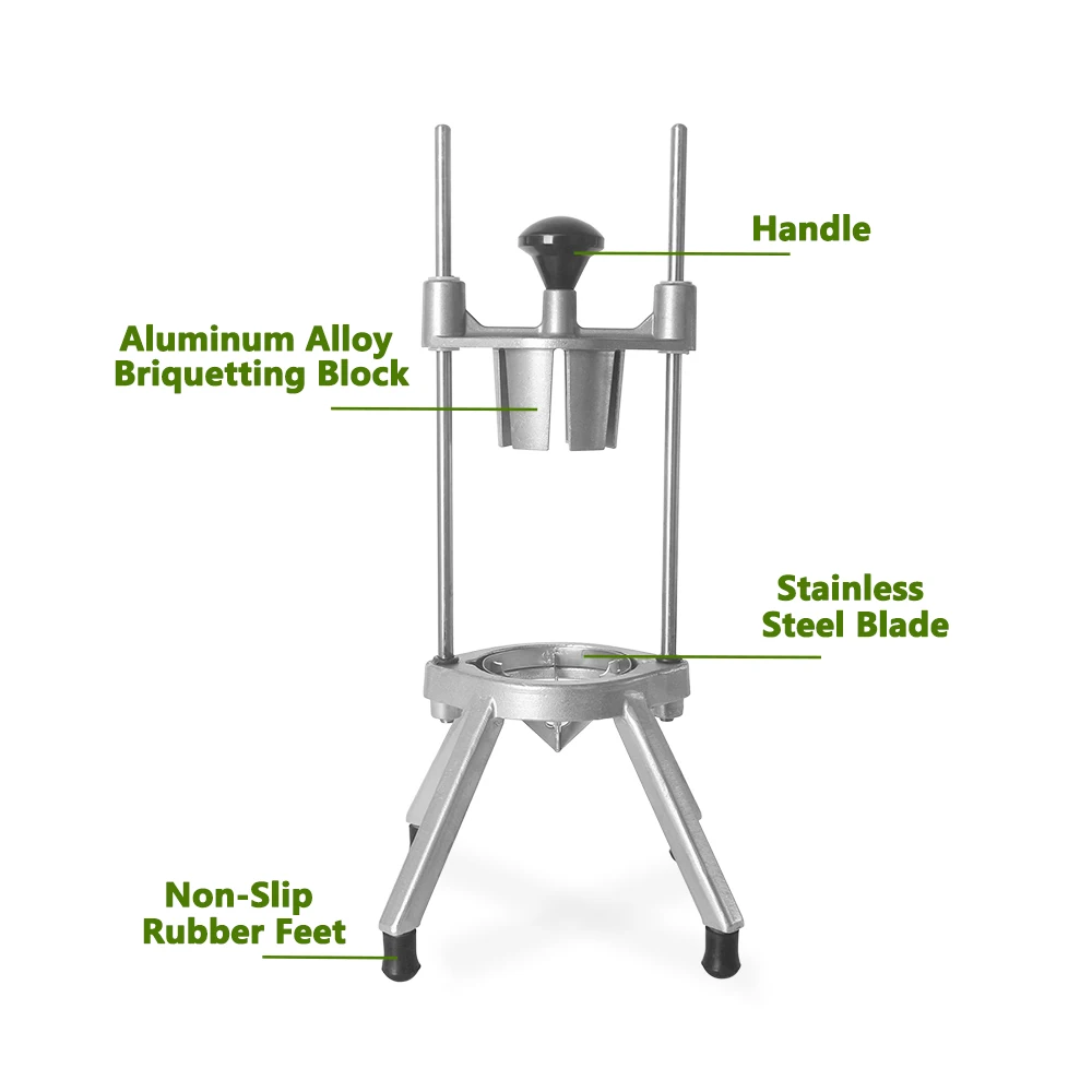 ITOP фрукты делитель цельная прессформа для фруктов и овощей, резак для яблок, картофеля ножа для резки ломтиками с Нержавеющая сталь лезвие фруктов и овощей