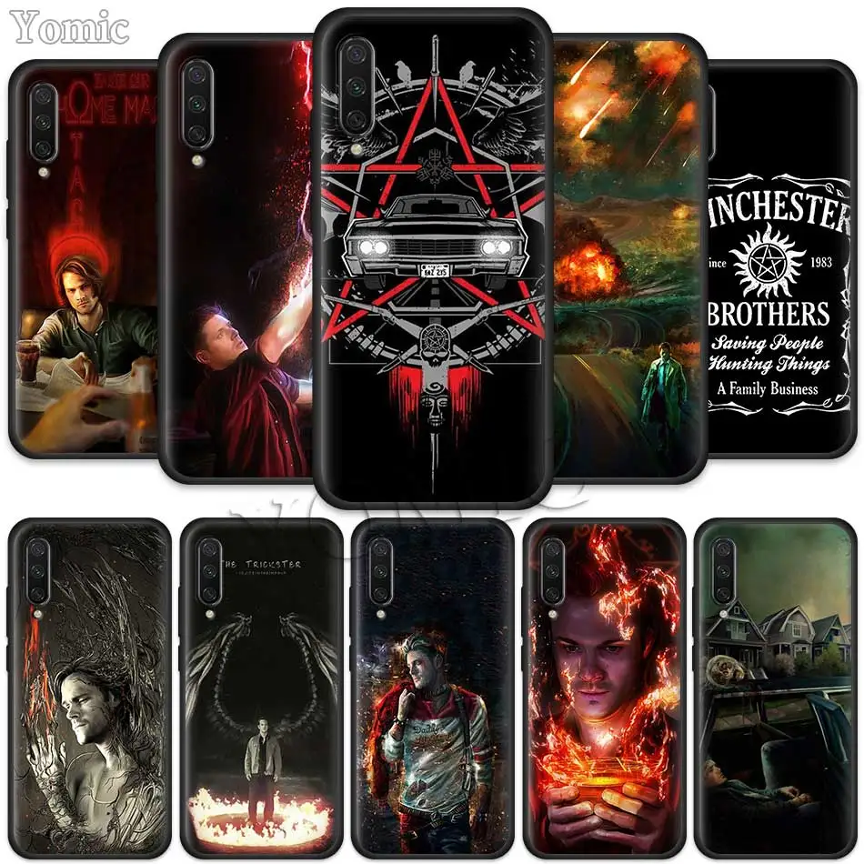 

Supernatural Jared Padalecki Black Case for Xiaomi Mi CC9E CC9 9T 6X 5X Mi 8 A1 A2 Lite Play Poco F1 Silicone Phone Case Cover