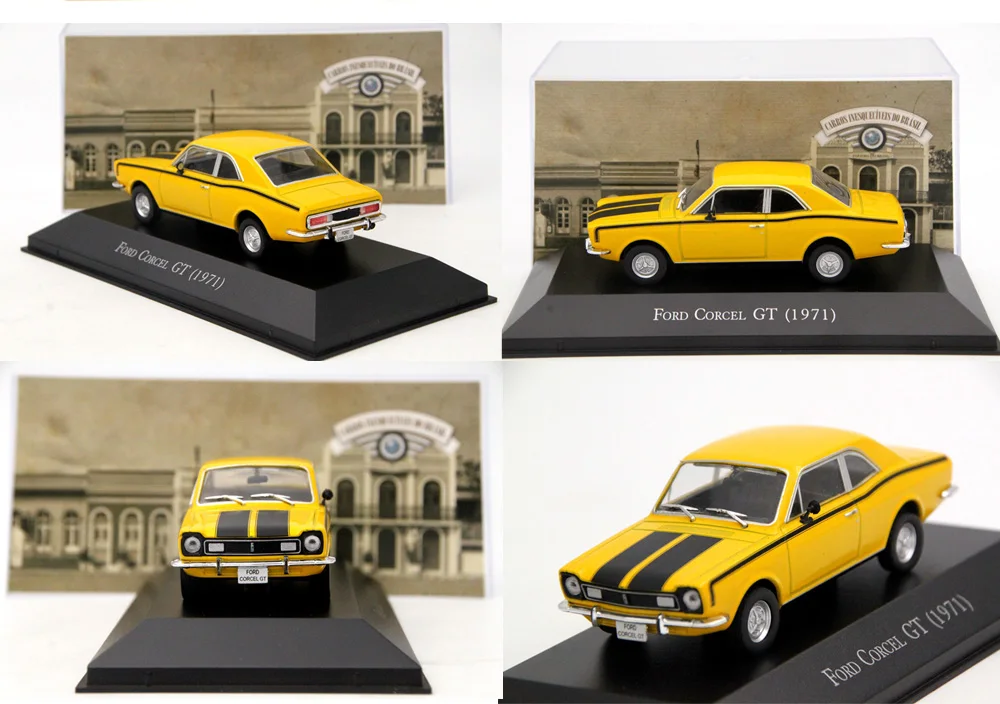 1:43 alтая IXO Corgi Ford Mustang/Corcel/Pampa/Sierra XR4/Escort XR3/Fiesta/GPA Marinha/F75/Galaxy литые модели игрушечных автомобилей