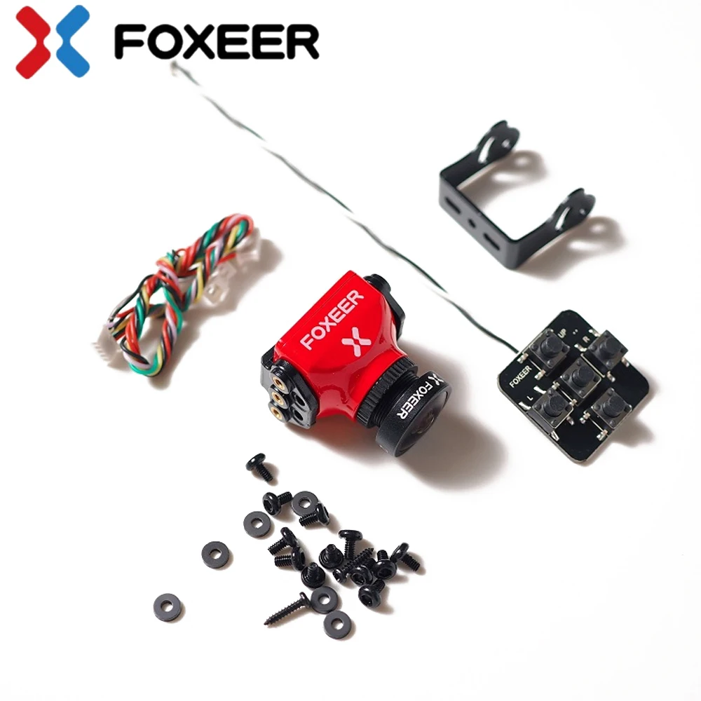 

Foxeer Falkor Mini Camera 1200TVL FPV Camera 16:9/4:3 PAL/NTSC Switchable CMOS 1/3 GWDR Support 5~40V for RC Multicopter