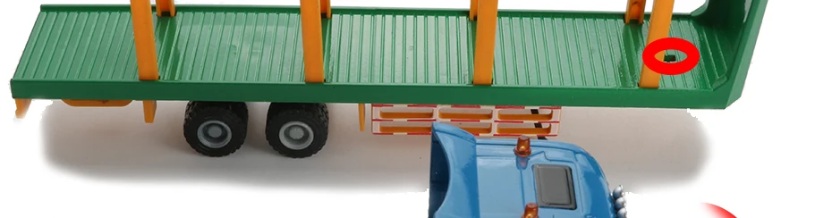 JINGBANG 1:50 транспорт древесины грузовики игрушка сплав Grab древесины машина бортовой прицеп грузовик Развивающие игрушки для детей подарок
