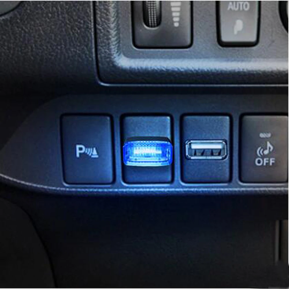 1 шт. автомобильный Стайлинг USB атмосферный светодиодный светильник