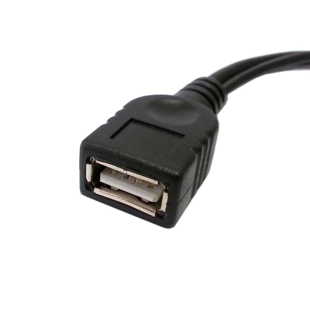 2 в 1 OTG Micro USB хост мощность Y сплиттер USB адаптер к Micro 5 Pin мужской женский кабель