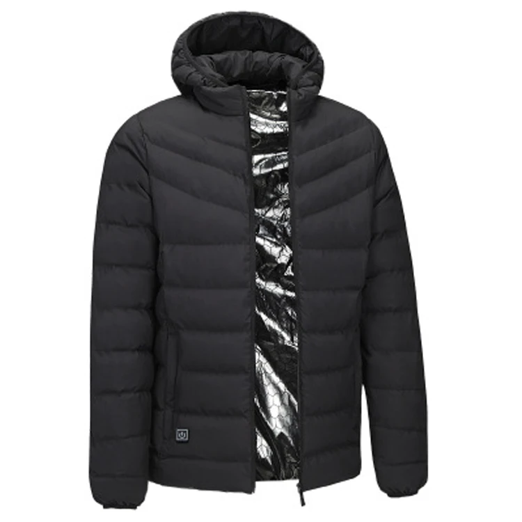 Зимняя Толстая хлопковая куртка для мужчин и женщин с USB подогревом, для походов, альпинизма, Тепловые Пальто VA356