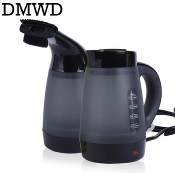 

DMWD electric kettle hot water heating boiler clothes ironing machine garment steamer brush travel portable teapot 0.4L EU plug