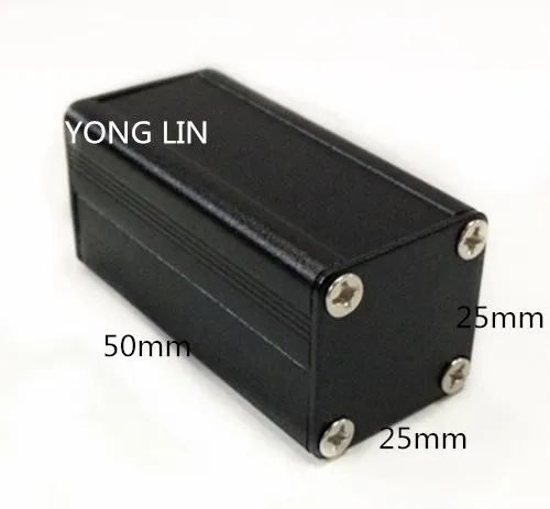 

5pcs Aluminum box/pcb box/Mobile power shell/25*25-50/Handheld infrared laser housing