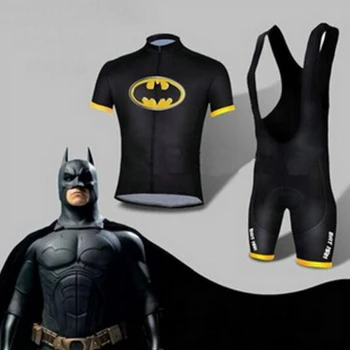 

Hot Sale Batman cycling jersey kits batman bicycle short sleevebike clothing superhero customizable size XS-4XL
