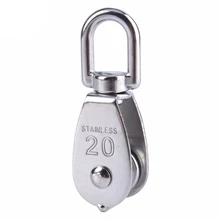 Best Offers Steel Wire Pulley Stainless Steel M20 Heavy Duty Steel Single Wheel Swivel Lifting Rope Pulley Block For Wire Rope Best Offers Steel Wire Pulley Stainless Steel M20 Heavy Duty Steel Single Wheel Swivel Lifting Rope Pulley Block For Wire Rope