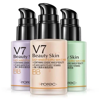

Rorec Hydrating Face Primer Makeup BBCream Instant Pore Eraser Primer Smooth Skin Perfecting Primer Base Foundation Cream