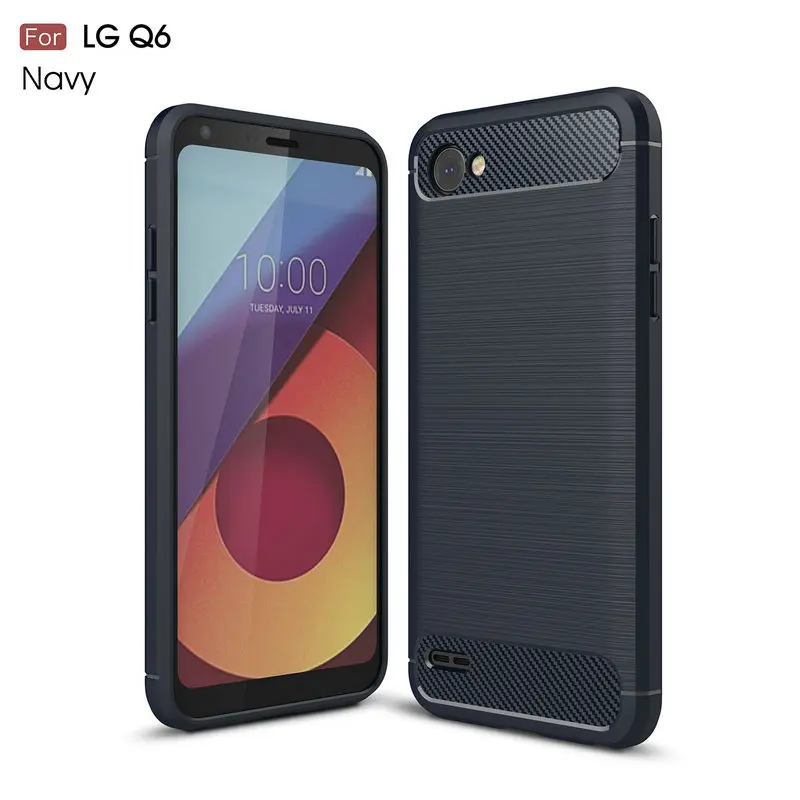 Для LG Q6 3GB 32GB 5 &quotM700 противоударный кожаный чехол для plus 4GB 64GB телефон задняя