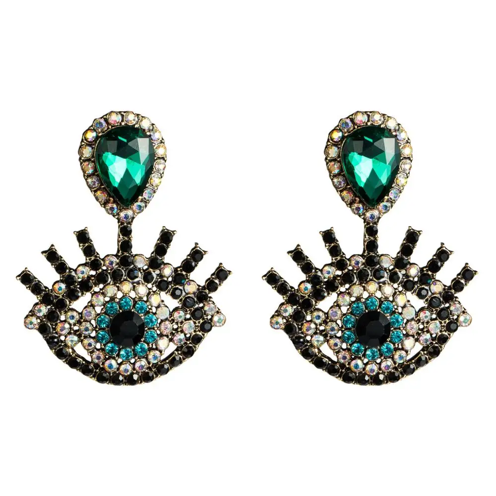Женские серьги с кисточками Boho Bijoux свадебные ручной работы кристаллами в