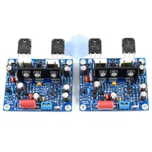2pcs MX50 SE KTB817 KTD1047 15-100W Dual Class AB Amplifier Board Assembled AMP 2pcs mx50 se power amplifier kit dual 2 0 channel power amp kit 100w 100w