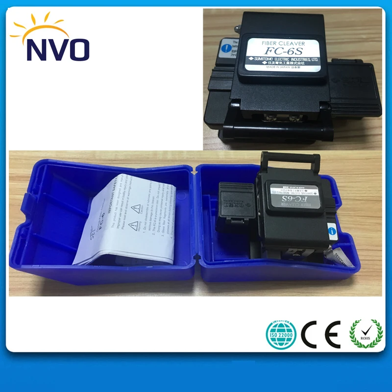 

High Precision Fiber Optic Cutter FC-6S Optical Fiber Optic Cleaver for Welding Fusion Splicer Machine