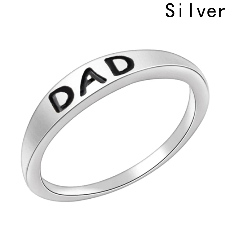 2019 Новое поступление кольцо из нержавеющей стали с гравировкой Love You Dad мужское