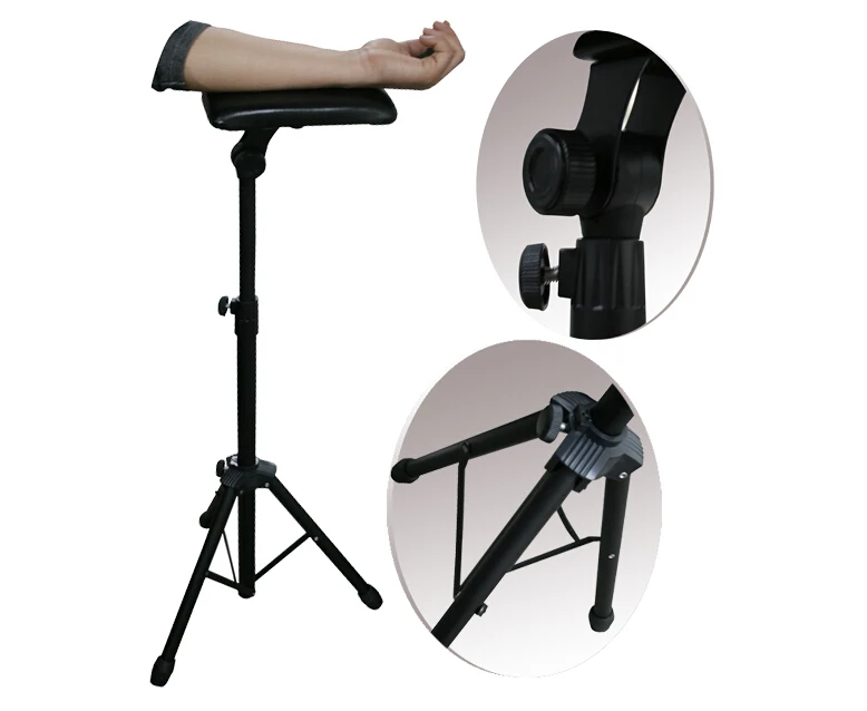 Free Shipping New steel tattoo arm rest for tattoo artists supply frame