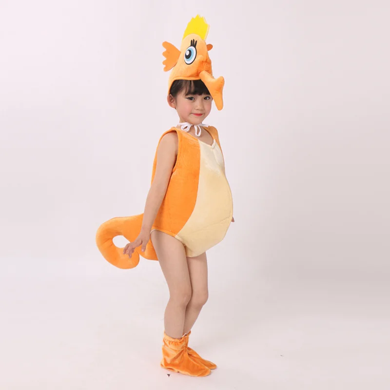 Child Kid Starfish Hippocampus SeaHorse Costume Halloween Party Cosplay Marine Animal Costume Clothes For Boy or Girl Child Kid Starfish Hippocampus SeaHorse Costume Halloween Party Cosplay Marine Animal Costume Clothes For Boy or Girl