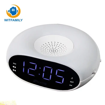 

New Radio Control Digital LED Mini Portable Portable Desk Alarm Clock Nap Display with Night Light and Sleep Timer Alarm Clock