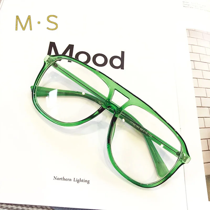 Очки ms, оправа для мужчин или женщин, очки для близорукости, очки для глаз по рецепту, es, Корейская оптическая оправа, очки - Цвет оправы: C01