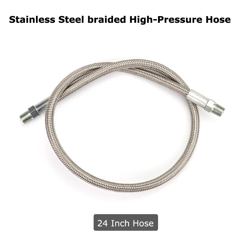Stainless Steel Braided Hose Line 24 INCH-B