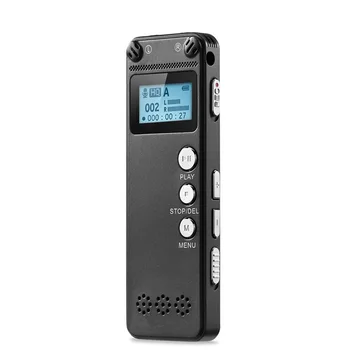

8GB Professional Authentic Miniature Portable Mini HD Digital Voice Audio Recorder MP3 Player Playback Voice Sound Recording Pen