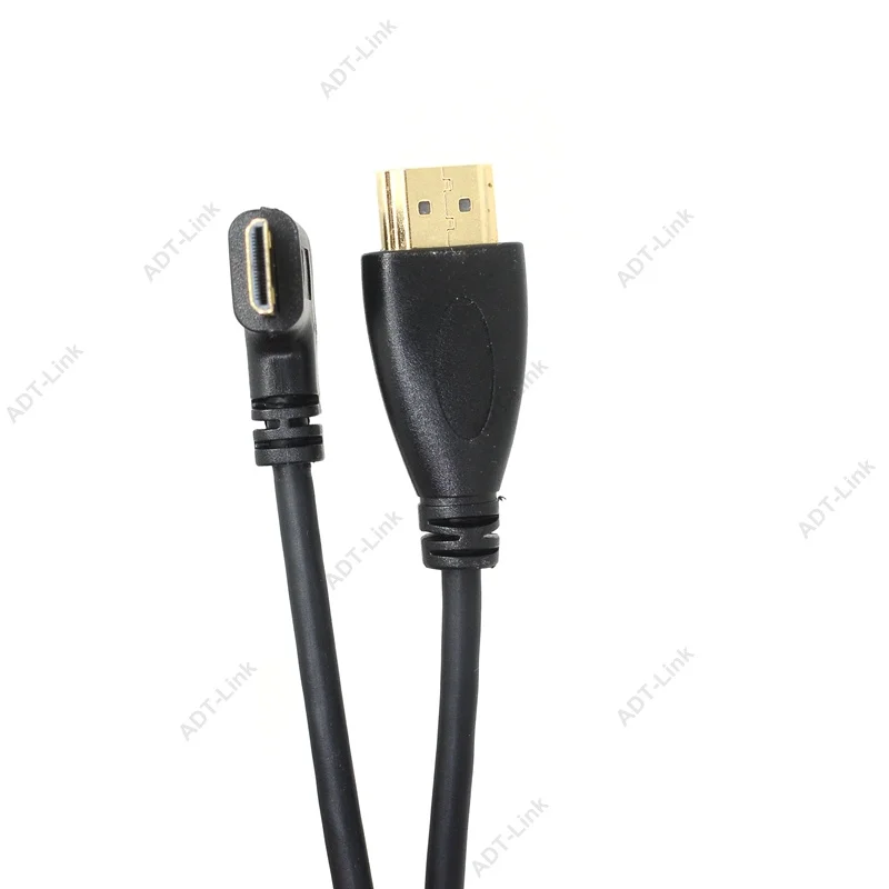 Высокоскоростной мини Кабель HDMI в позолоченный пружинный завиток V1.4 3D