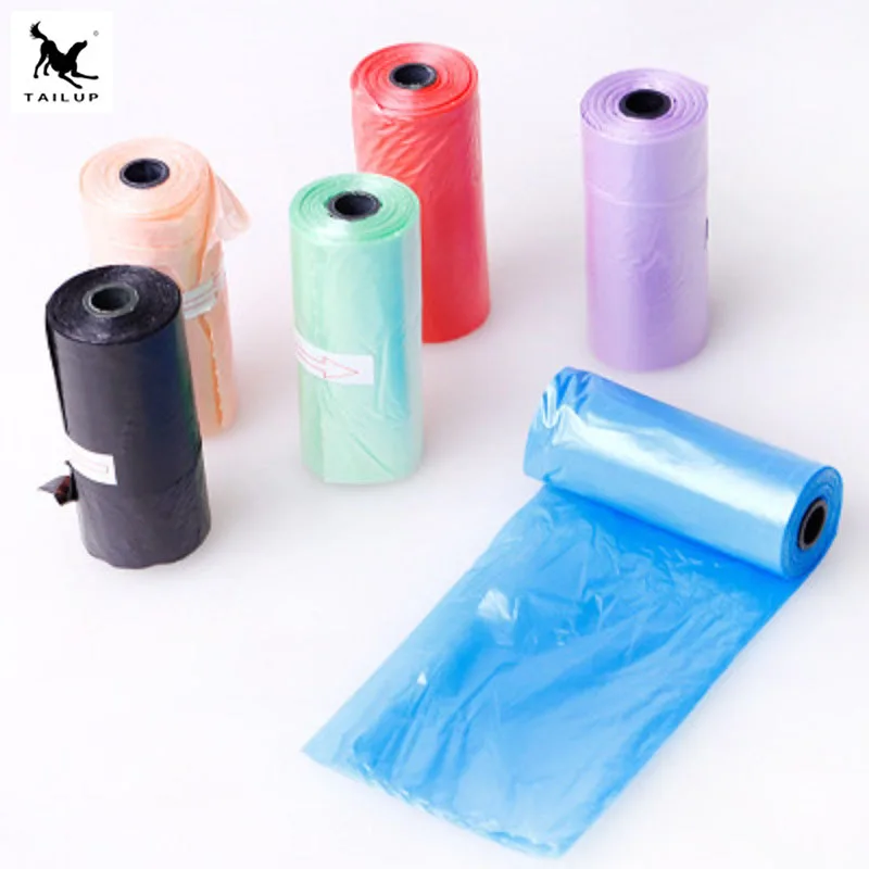 

10 rolls(150pcs) Degradable Pet Dog Waste Poop Bag Garbage Organizer Bag Shit picking bagsPet Supply Outdoor Home Clean Refill