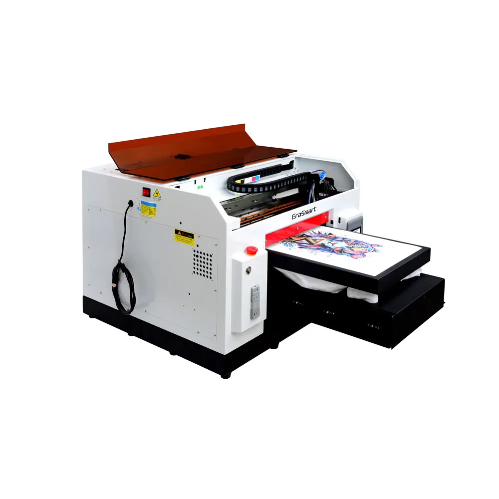 

Erasmart Flatbed Uv Printer A3 Uv Phone Case Printer For Various Materials Flat Curved Surface