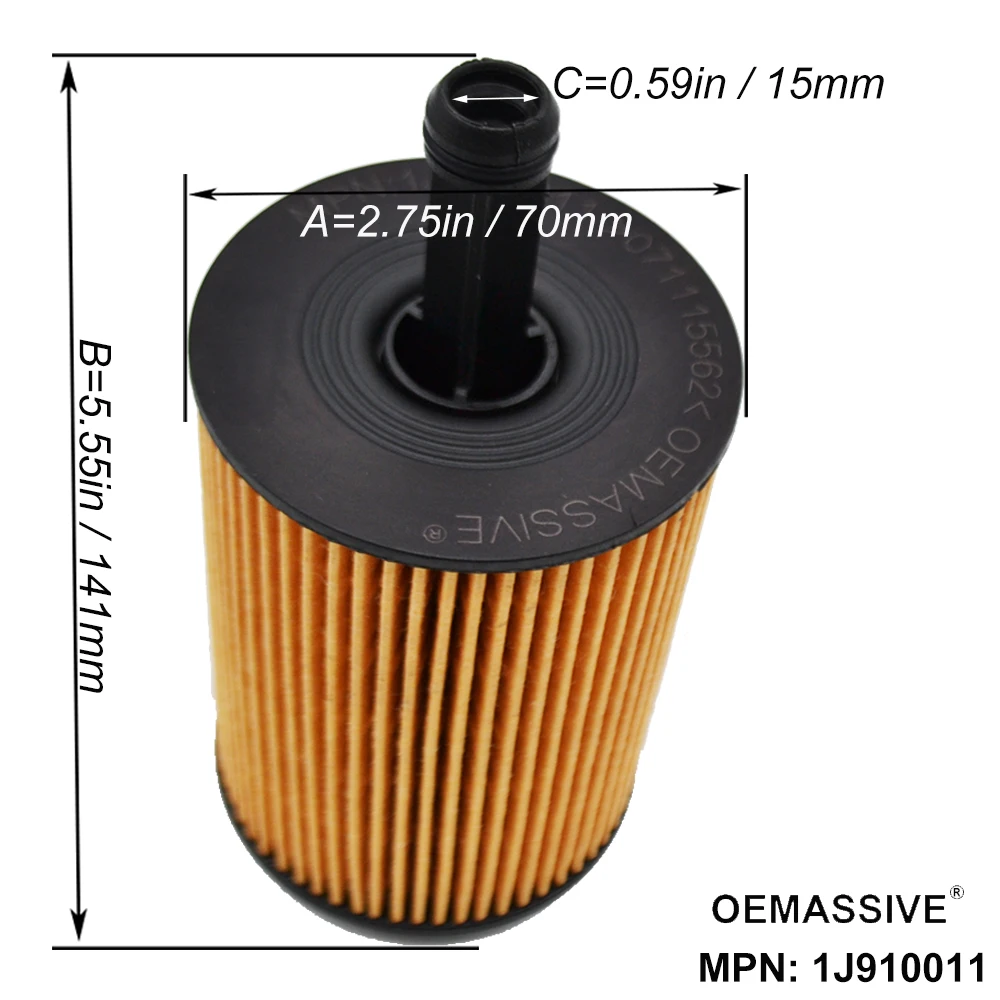 Масляный фильтр для Audi A2 A4 A6 Skoda Fabia VW Multivan Seat Toledo Mitsubishi Grandis Lancer Jeep Compass Патриот Форд