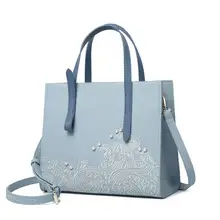 Pmsix Высокое качество Модный Роскошный бренд Новая мода Дикий простой китайский стиль вышивка атмосфера натянутая сумка на плечо