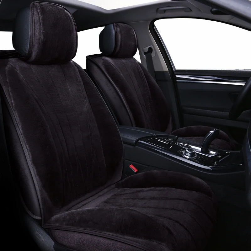 

(Front + Rear)New Plush auto car seat covers For Audi A6L R8 Q3 Q5 Q7 S4 RS Quattro A1 A2 A3 A4 A5 A6 A7 A8 auto accessories car