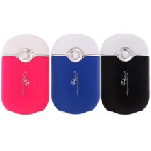 VAKIND 1pcs Colorful Hand held USB Gadgets Air Conditioning Fan USB Rechargeable Mini Fan Lithium Battery Portable Cooling Fan