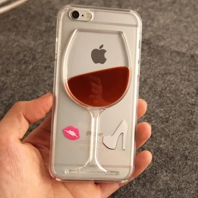 Xiaochenggui в форме бокала с красным вином чехол для телефона чехол для iphone 6 6s 8 6/7/8 plus